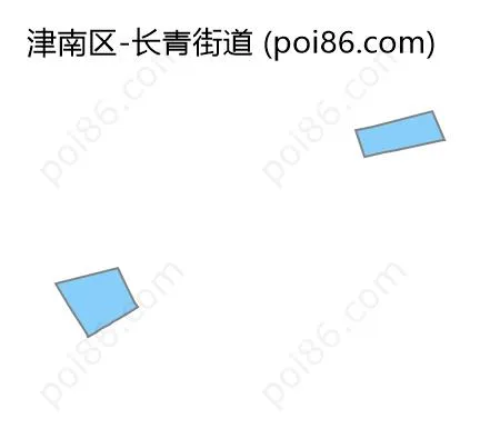 长青街道边界地图