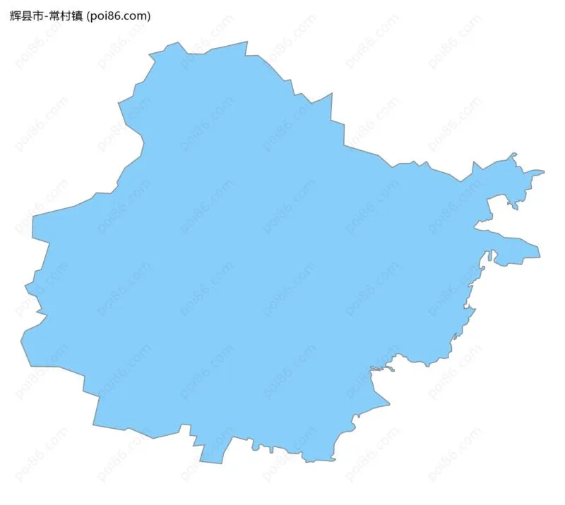 常村镇边界地图