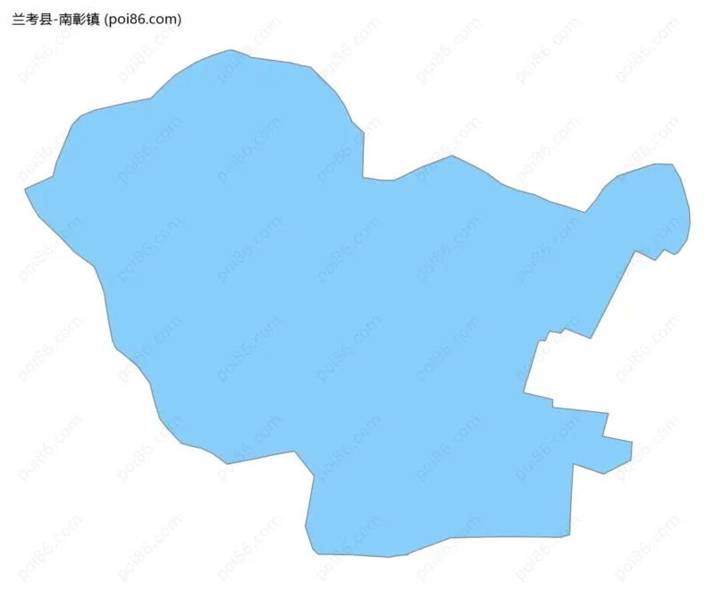 南彰镇边界地图