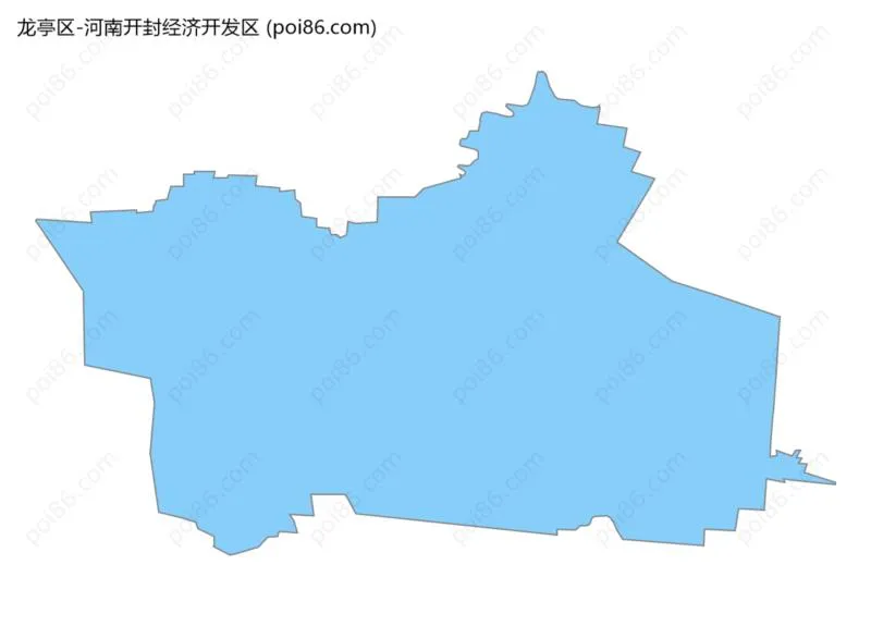 河南开封经济开发区边界地图