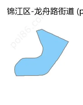 龙舟路街道边界地图