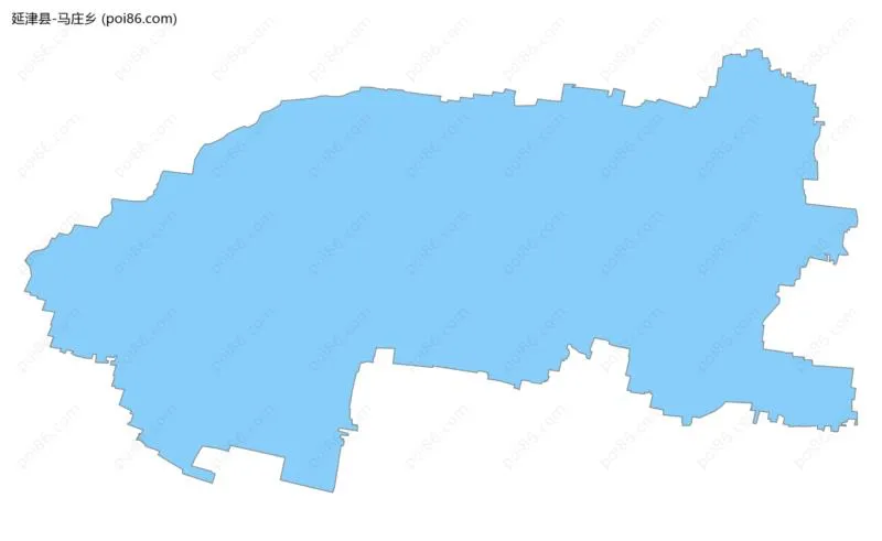 马庄乡边界地图