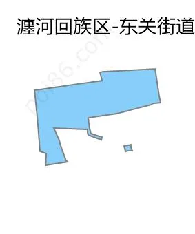 东关街道边界地图