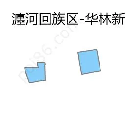 华林新村街道边界地图