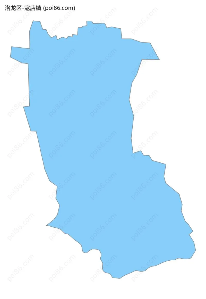 寇店镇边界地图