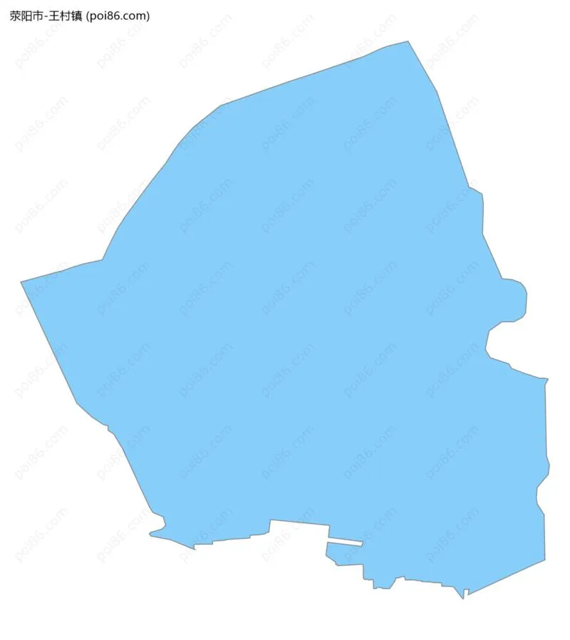 王村镇边界地图