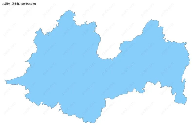 马宅镇边界地图