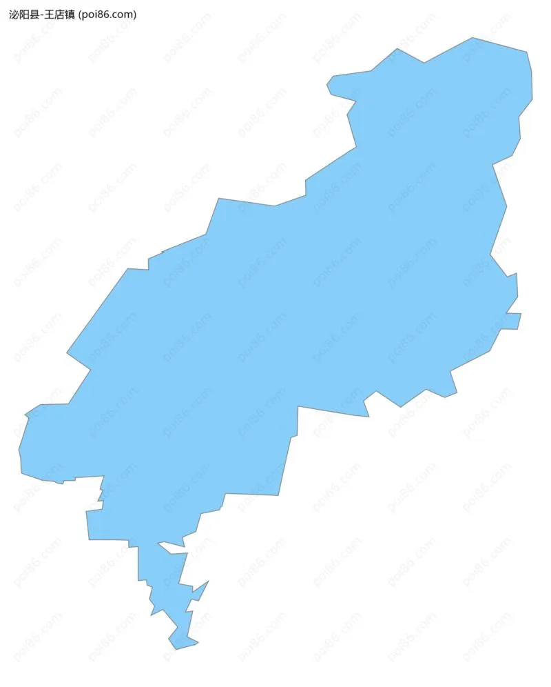 王店镇边界地图