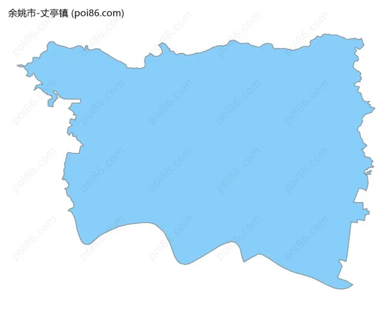 丈亭镇边界地图