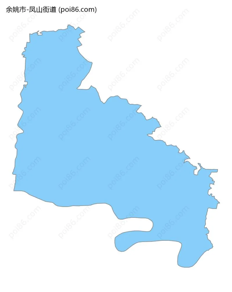 凤山街道边界地图