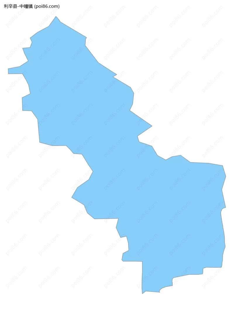 中疃镇边界地图