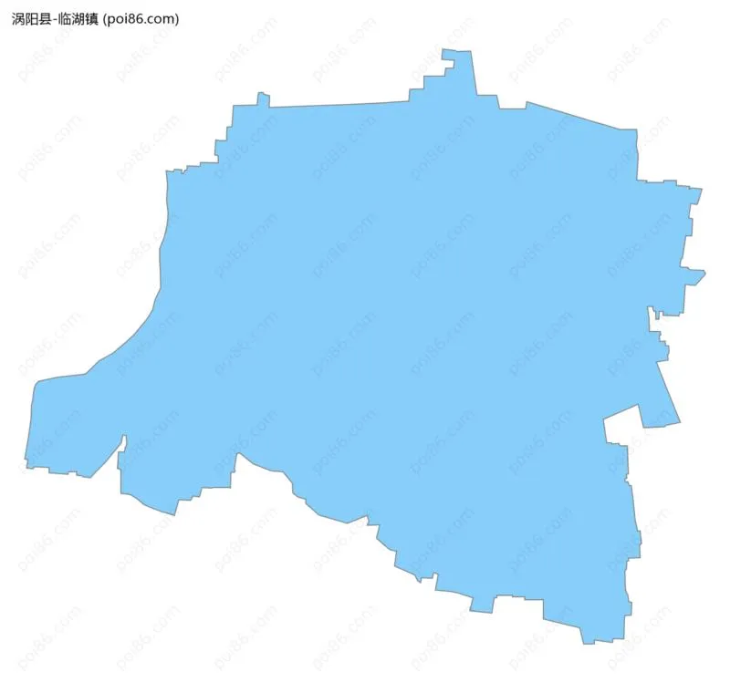 临湖镇边界地图