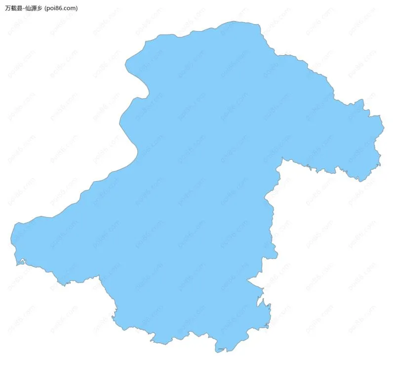 仙源乡边界地图