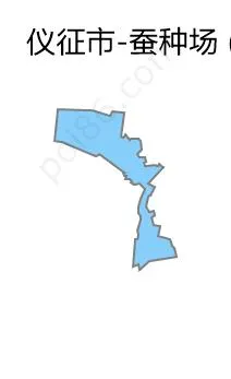 蚕种场边界地图