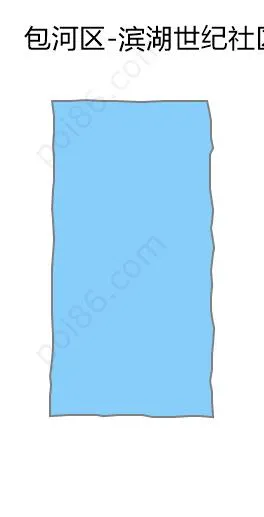滨湖世纪社区边界地图