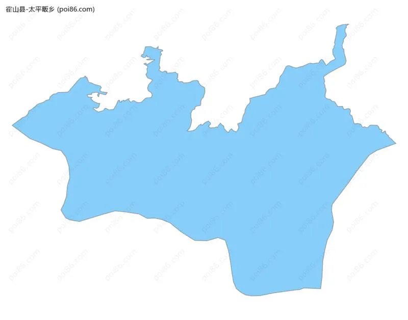 太平畈乡边界地图