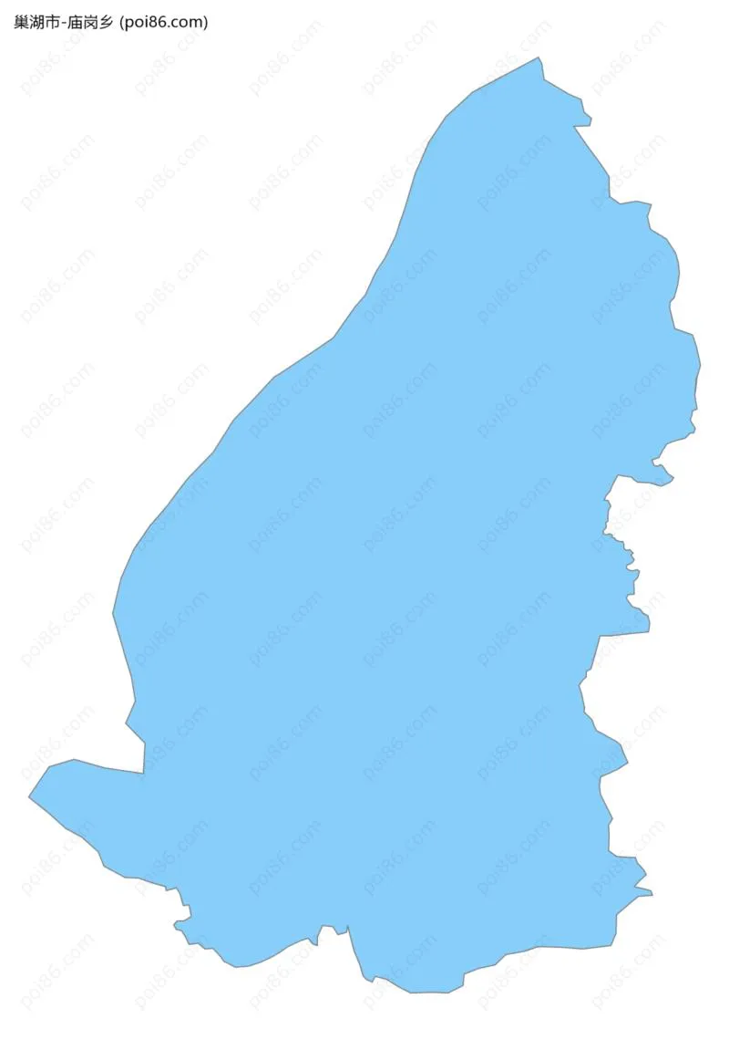 庙岗乡边界地图