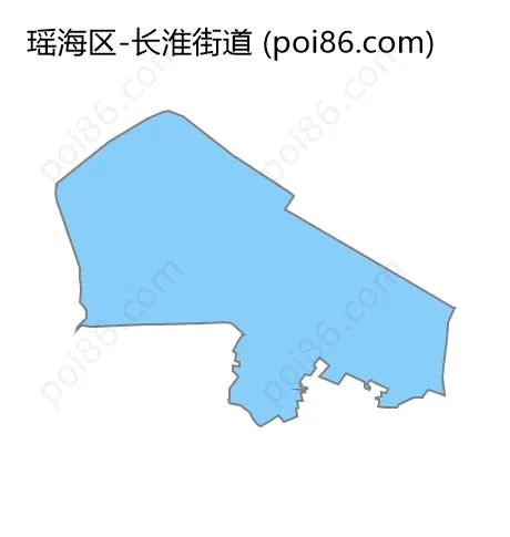 长淮街道边界地图