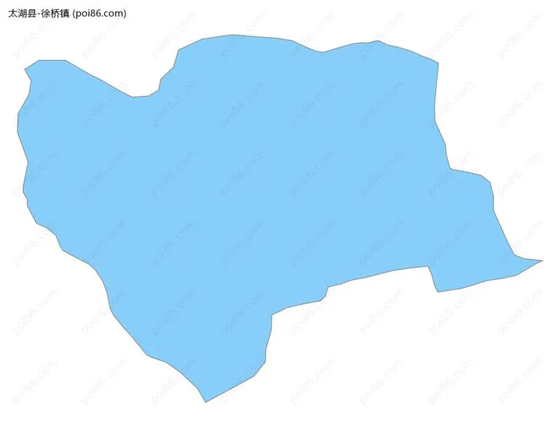 徐桥镇边界地图