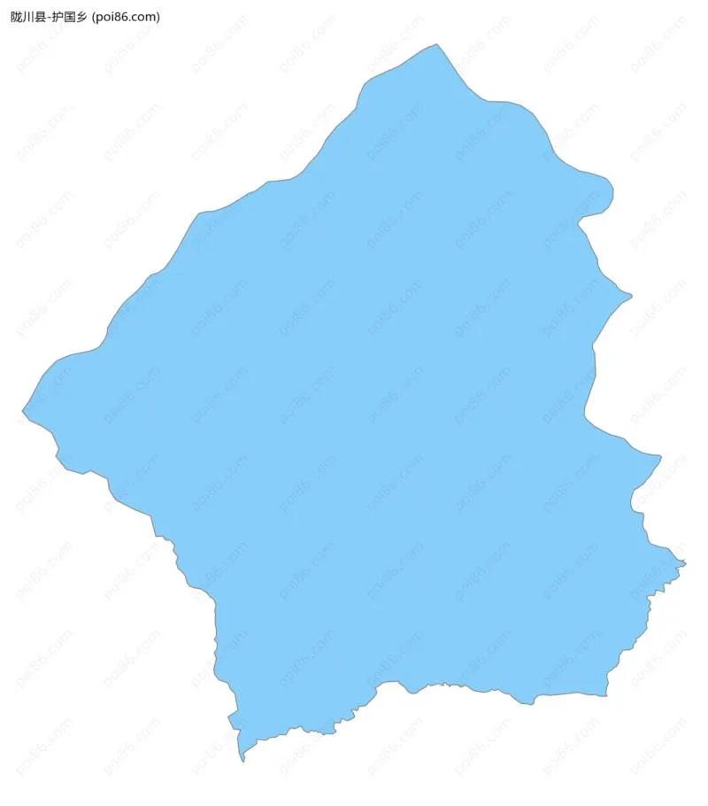 护国乡边界地图