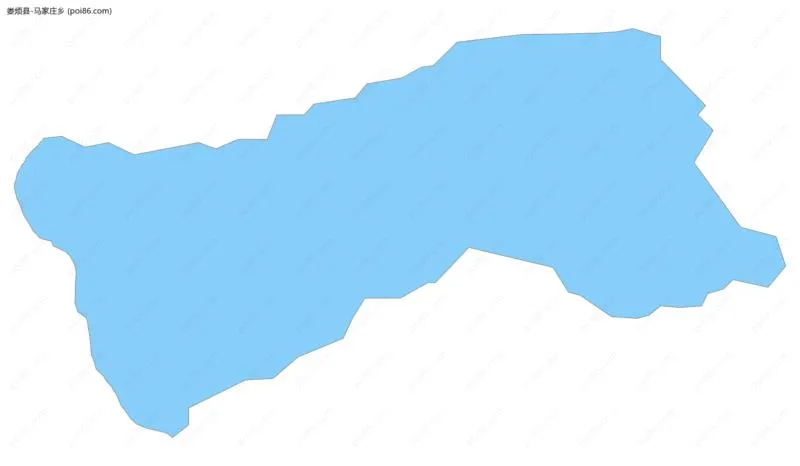 马家庄乡边界地图