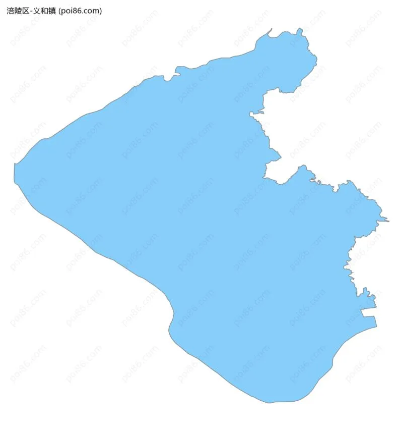 义和镇边界地图