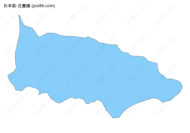 庄墓镇边界地图