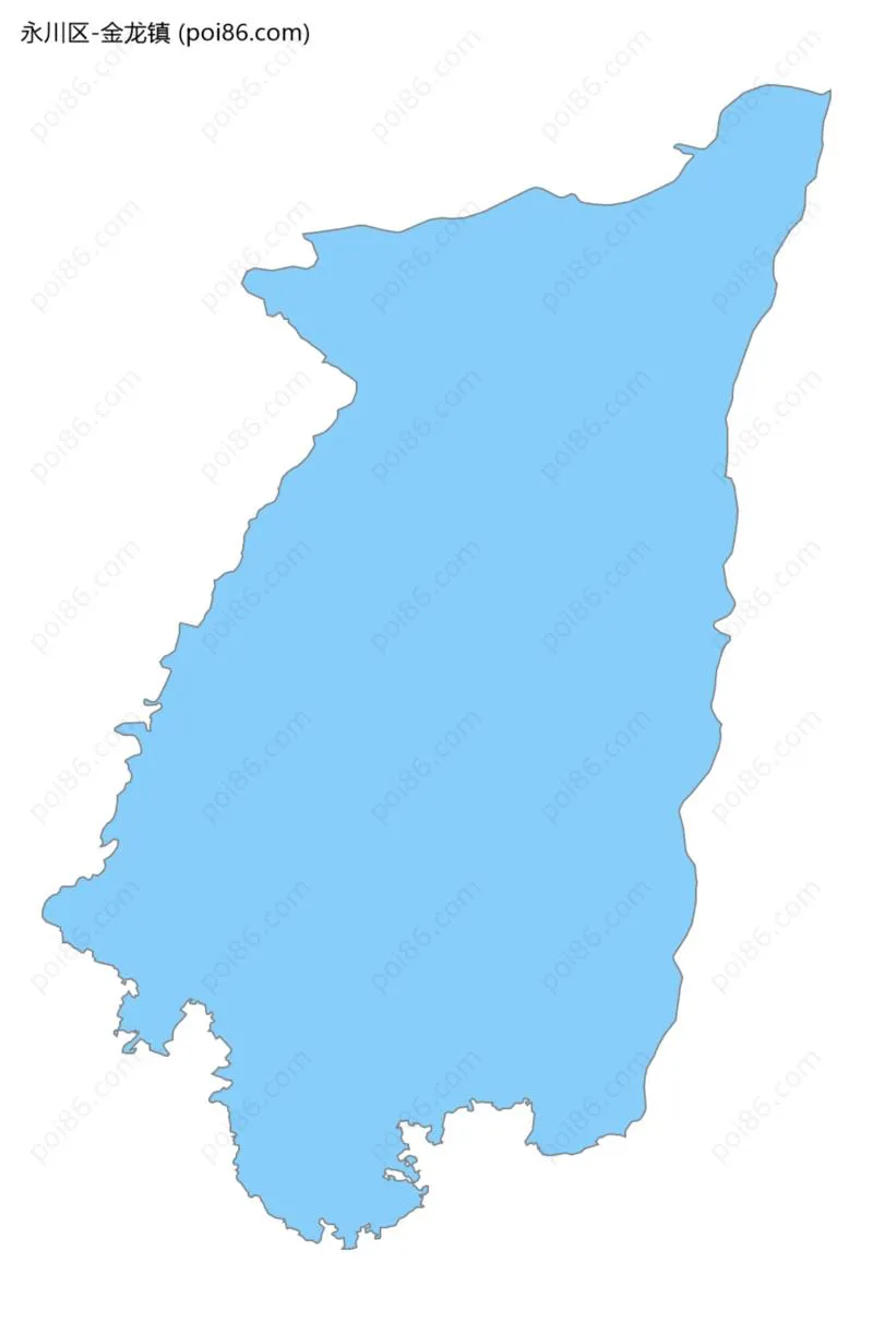 金龙镇边界地图