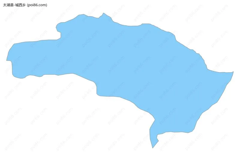 城西乡边界地图