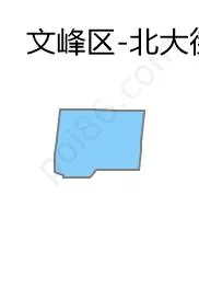 北大街街道边界地图