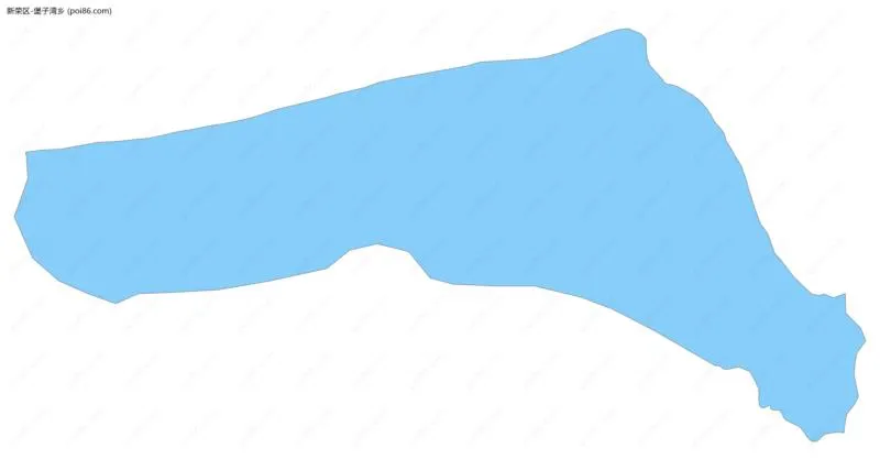 堡子湾乡边界地图
