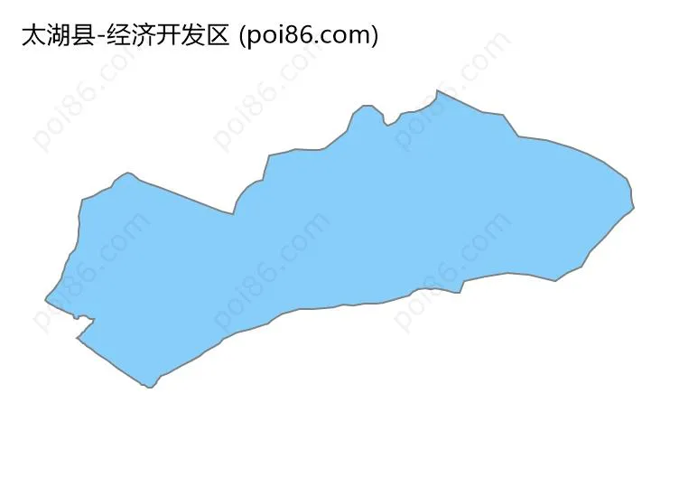 经济开发区边界地图