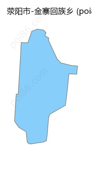 金寨回族乡边界地图