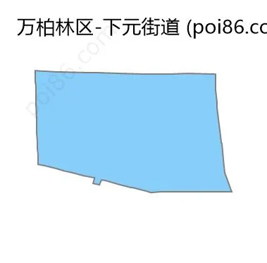 下元街道边界地图