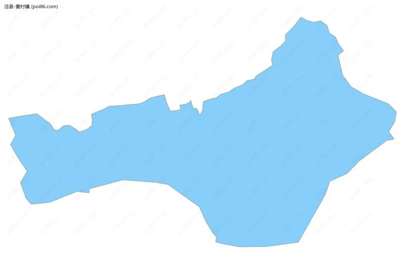 黄村镇边界地图