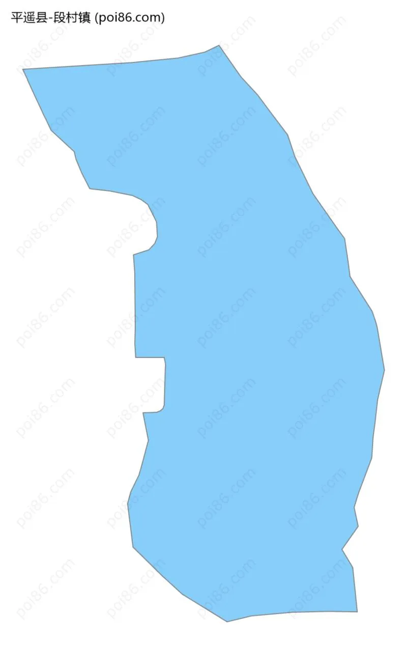 段村镇边界地图