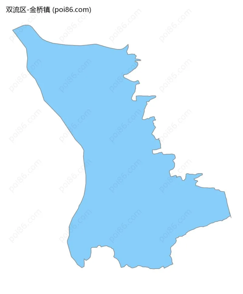 金桥镇边界地图