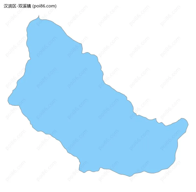 双溪镇边界地图