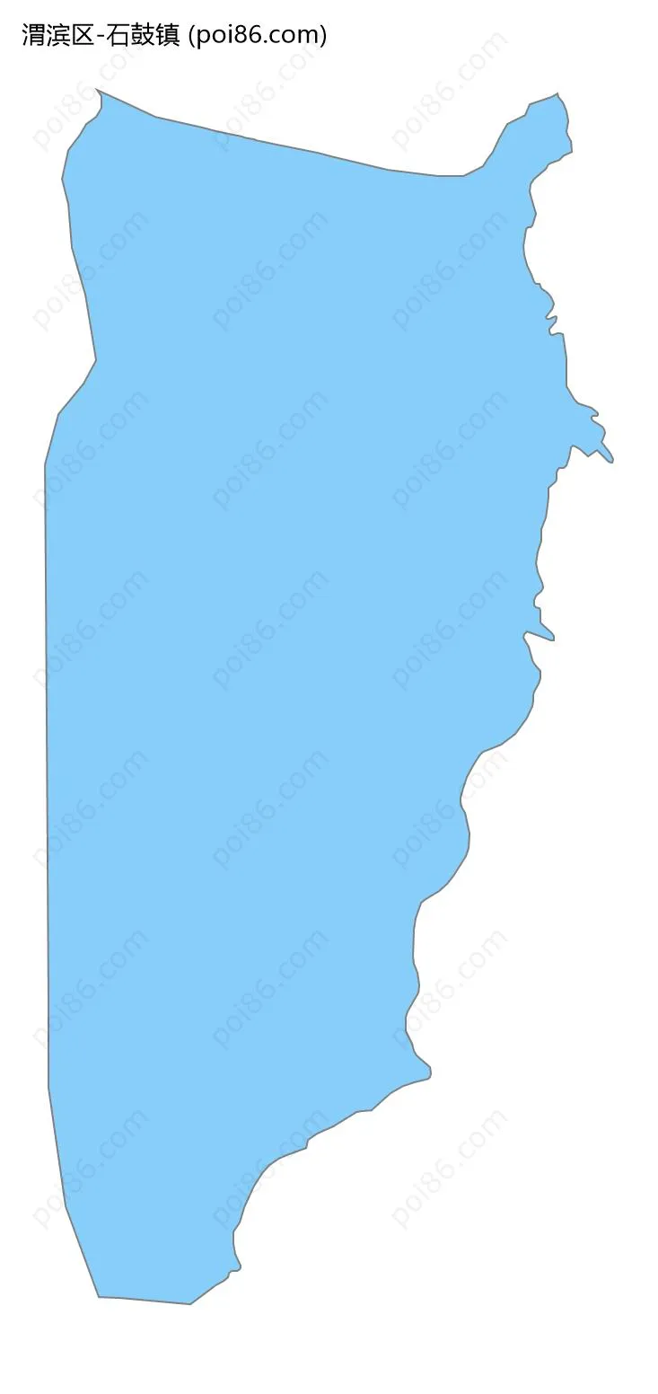 石鼓镇边界地图