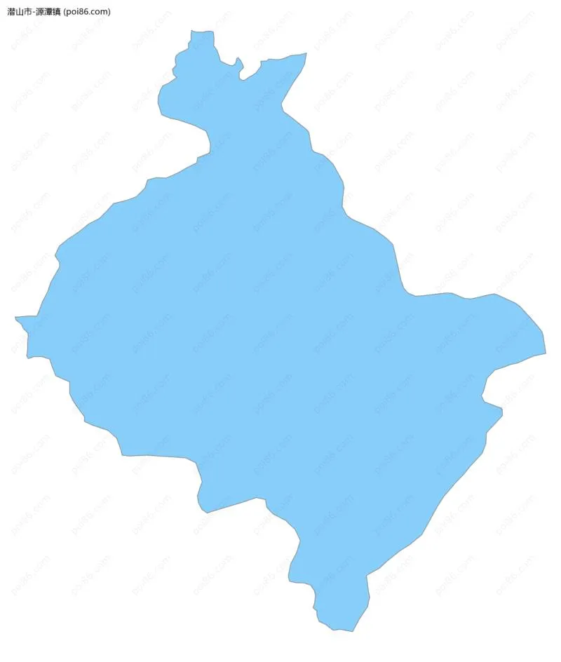 源潭镇边界地图