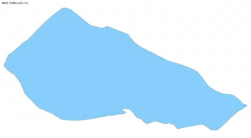 马合镇边界地图