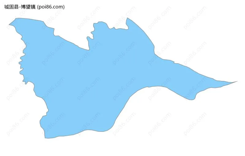 博望镇边界地图