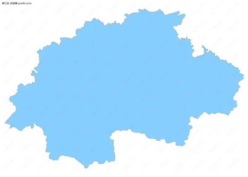 百朋镇边界地图