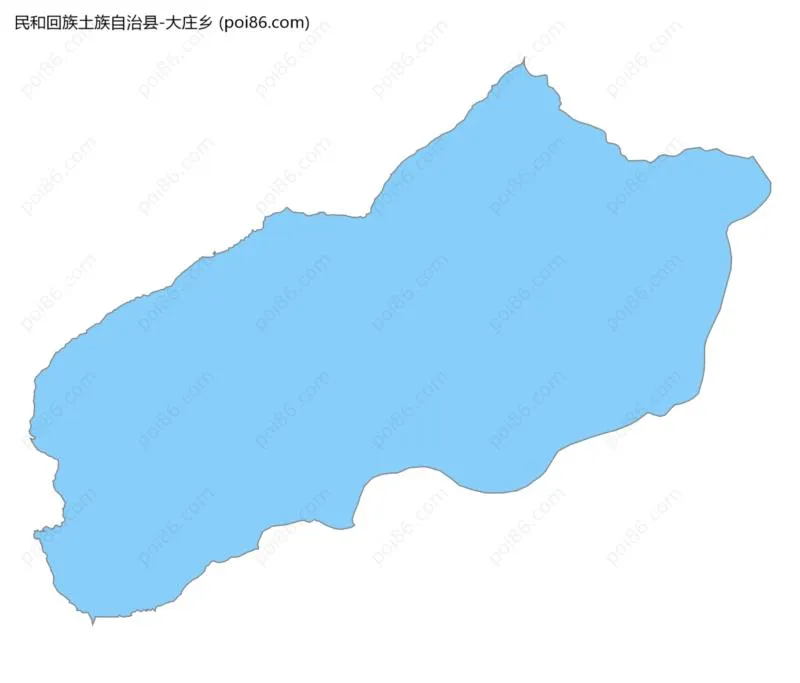 大庄乡边界地图