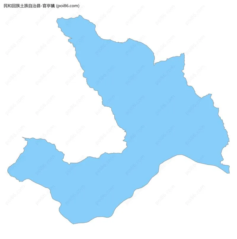 官亭镇边界地图