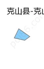 克山县河北林场边界地图