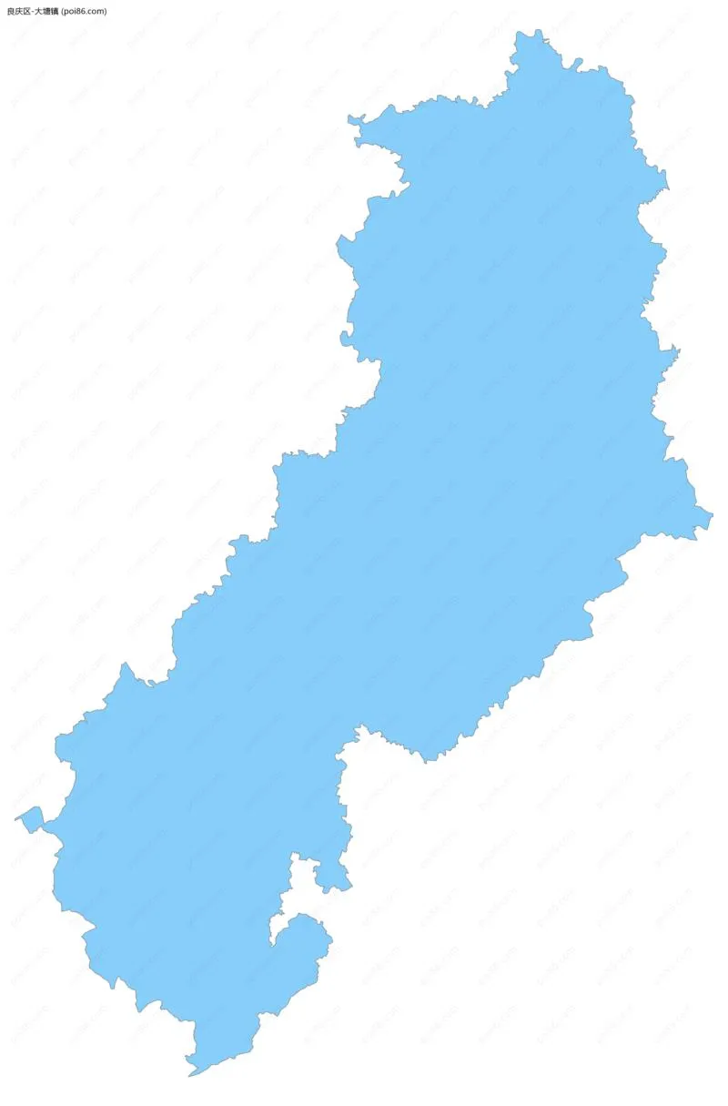 大塘镇边界地图