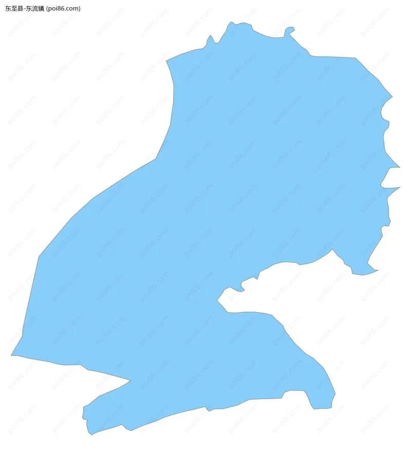 东流镇边界地图