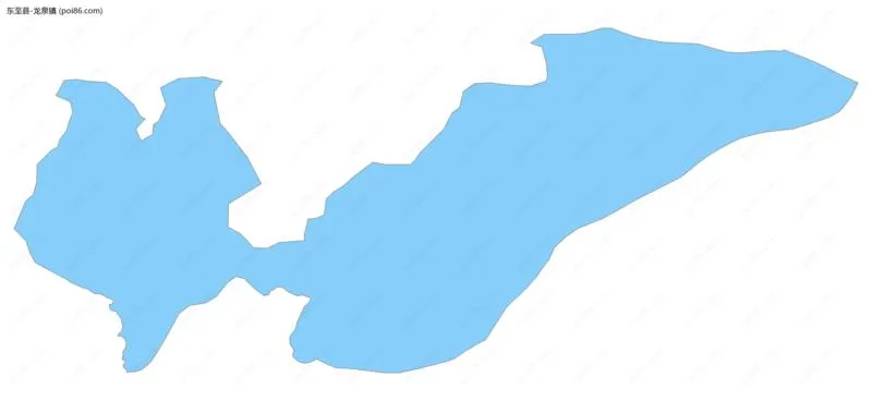 龙泉镇边界地图