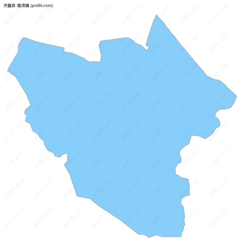 黄湾镇边界地图